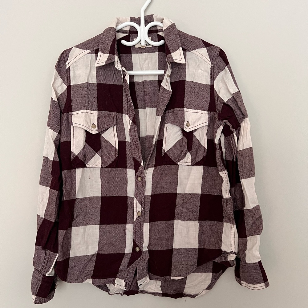 Aritzia Wilfred Free Flannel